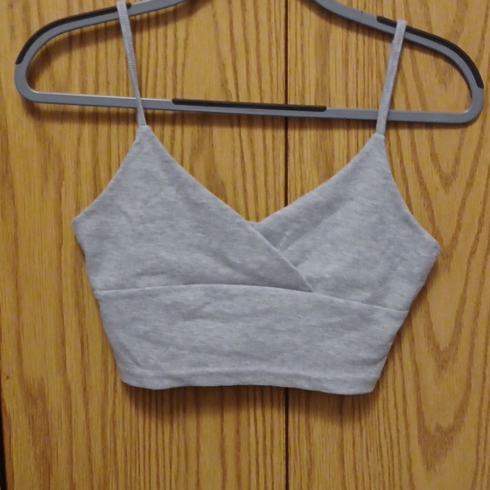 Grey SHEIN crop